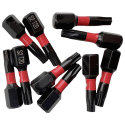 Torx slagschroefbits 10 stuks