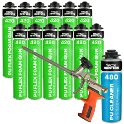 12x PU Flexfoam actie set