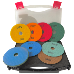 Diamant polijstpads set