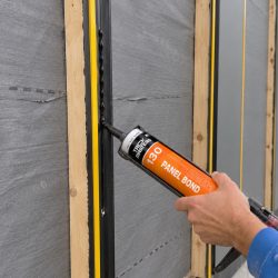 HPL op hout lijmen met trespa kit