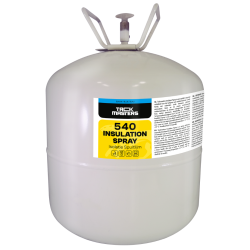 Insulation Spray blauw drukvat