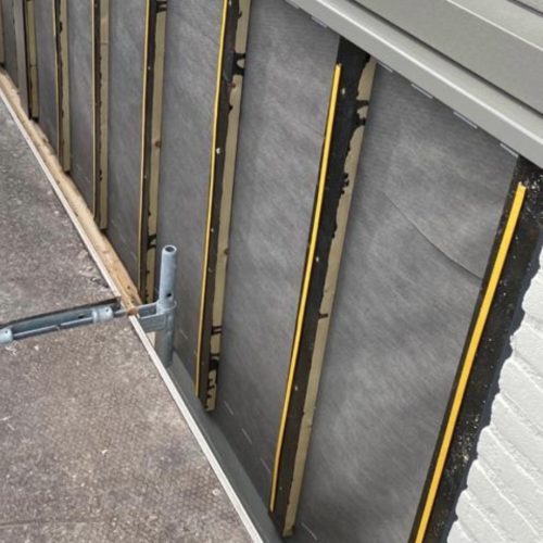Paneltape dubbelzijdig voor panelen buiten