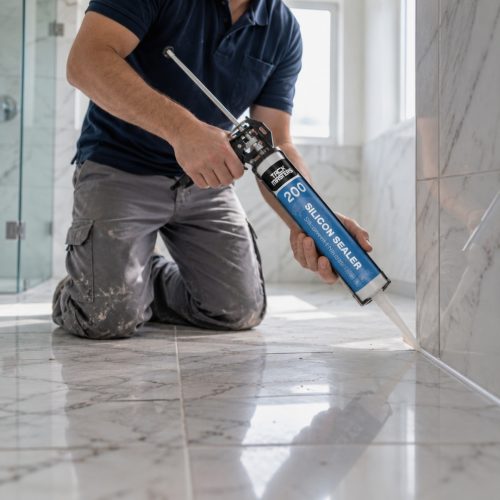 Siliconenkit waterdicht badkamer