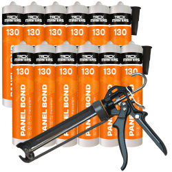 12x Trespa kit + kitpistool