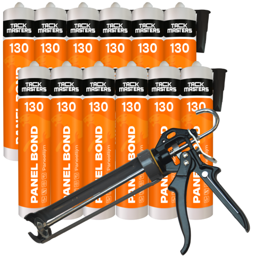 12x Trespa kit + kitpistool