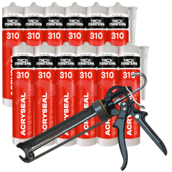 12x anti-crack kit + kitpistool