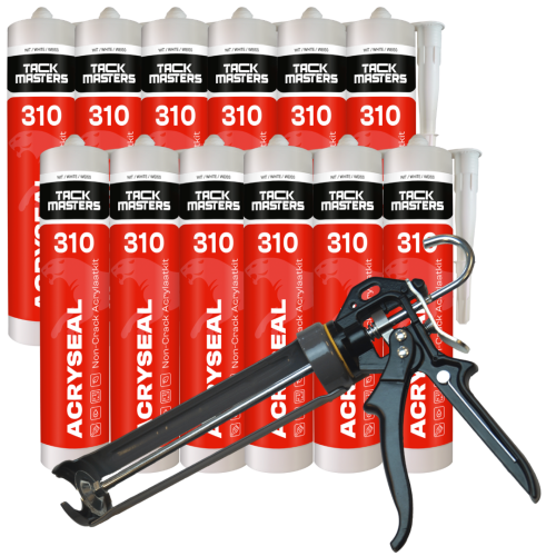12x anti-crack kit + kitpistool