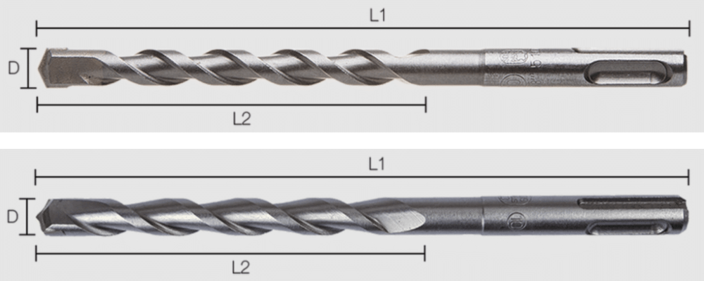 Spiraal betonboor