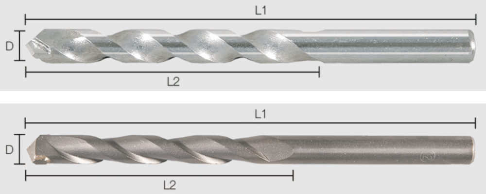 Steenboor betonboor verschil
