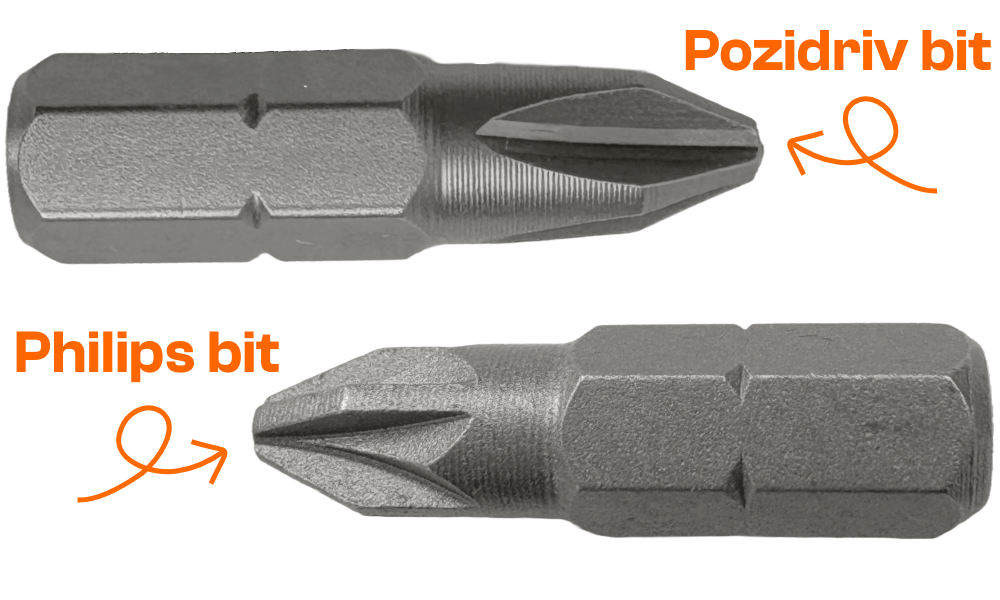 Verschil PH en PZ bitjes