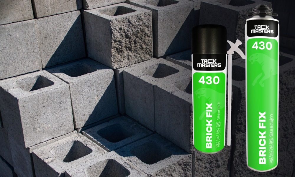 Betonblokken lijmen met betonlijm