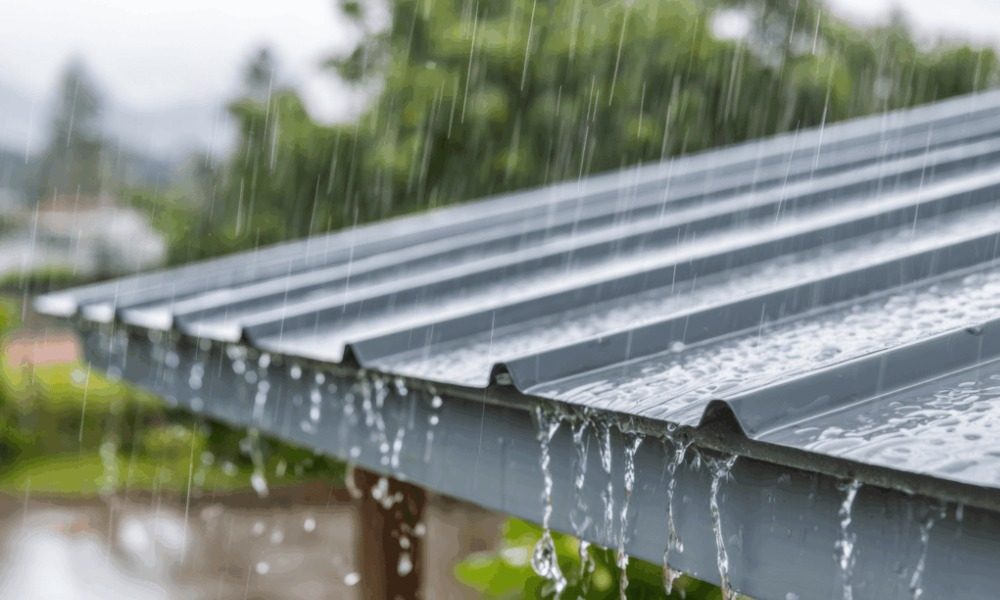 Golfplaten dak waterdicht maken