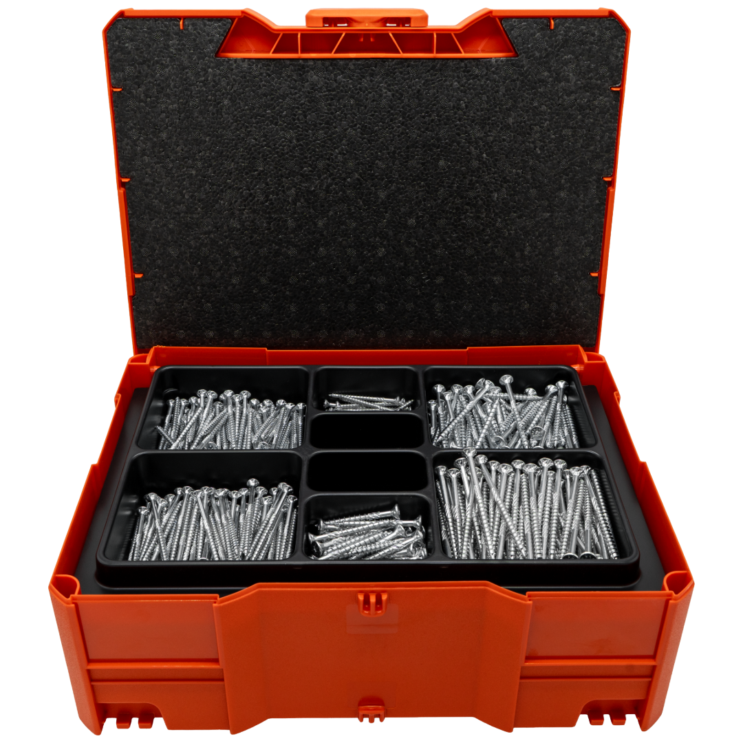 Assortimentskoffer houtschroeven torx (1.725 schroeven)