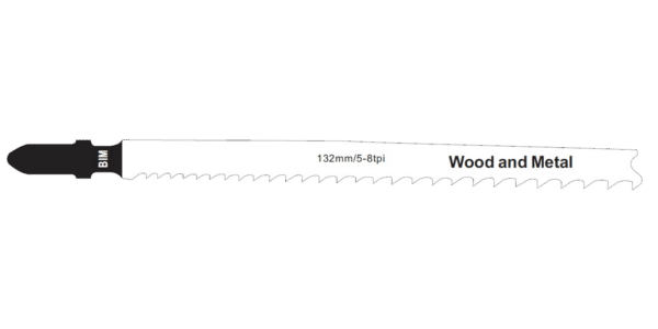 Decoupeerzaagblad hout & metaal BiM T345XF