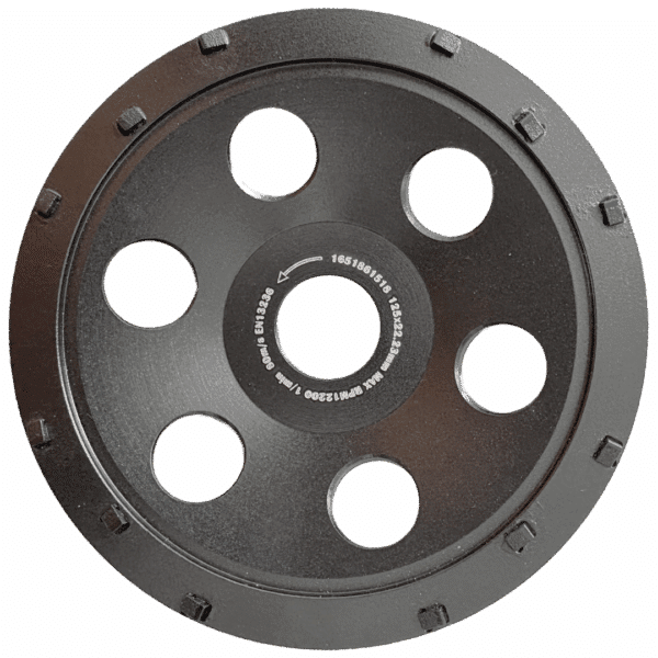 Diamant komschijf pkd 125 mm