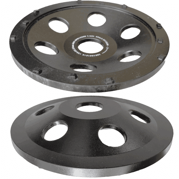 Diamant komschijf PKD zwart 12 segmenten 125 mm - Afbeelding 3