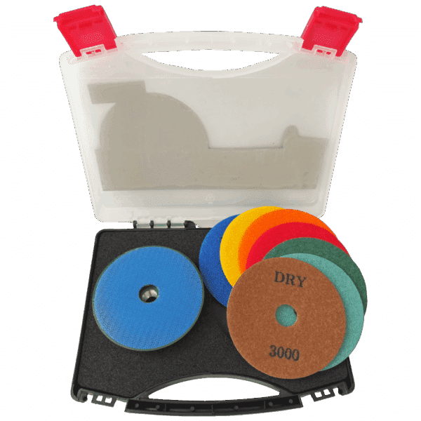 Diamant schuurpads/polijstpads set - Afbeelding 2