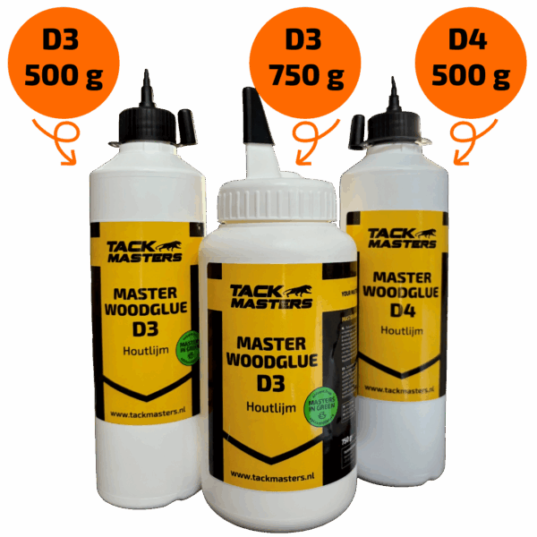 Master Woodglue houtlijm D4 - Afbeelding 2