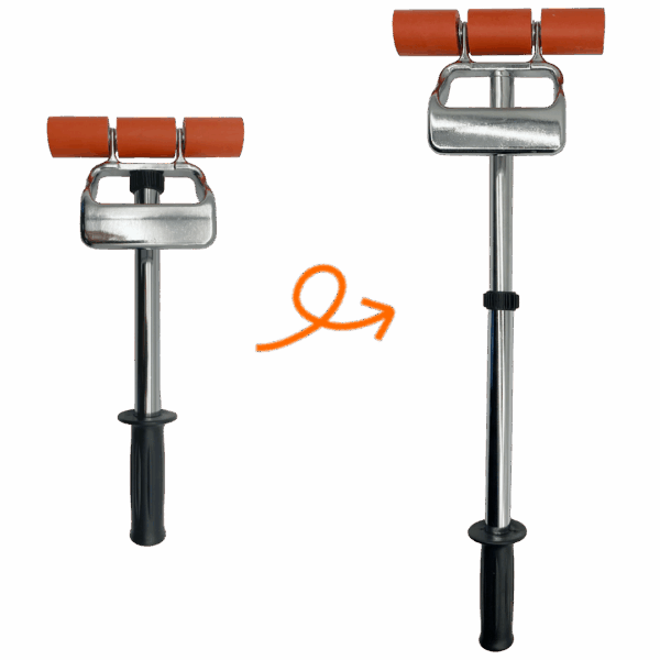Handwals uitschuifbaar - Afbeelding 2