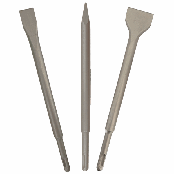 Beitelset sds plus 3-delig