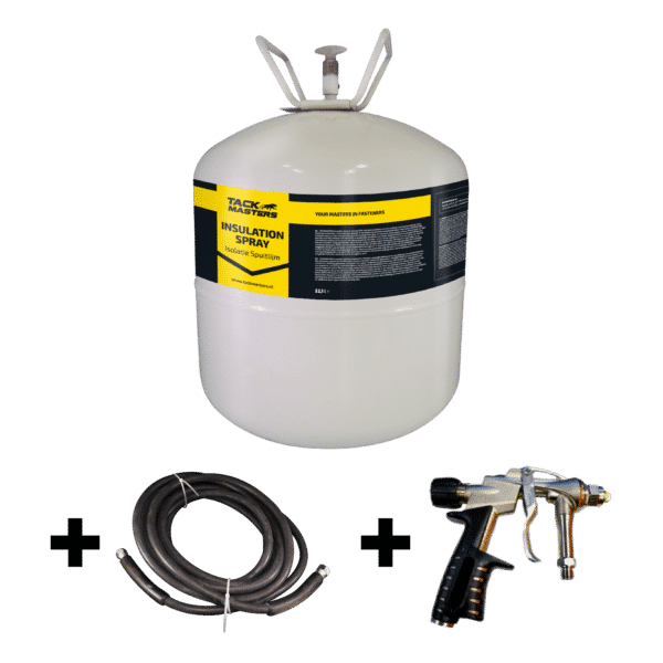 Insulaton spray startpakket - dé lijm voor isolatiemateriaal