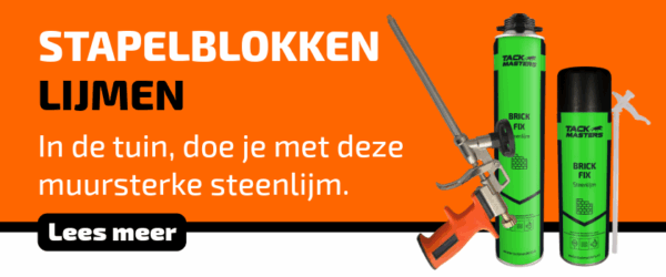 Lijm voor stapelblokken lijmen