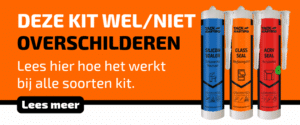 Welke kit is overschilderbaar