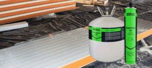 PIR platen lijmen op beton of hout