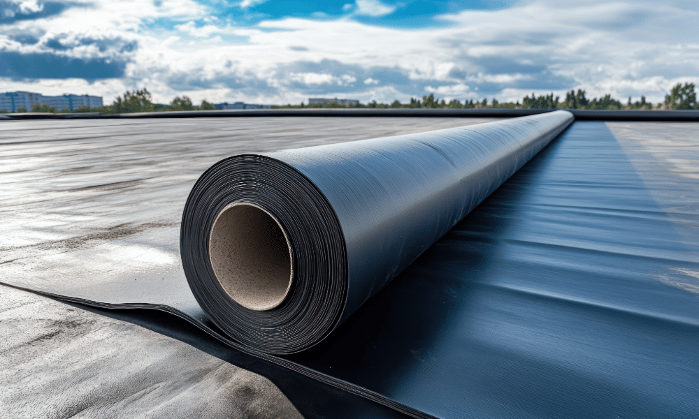EPDM over EPDM plakken overlap