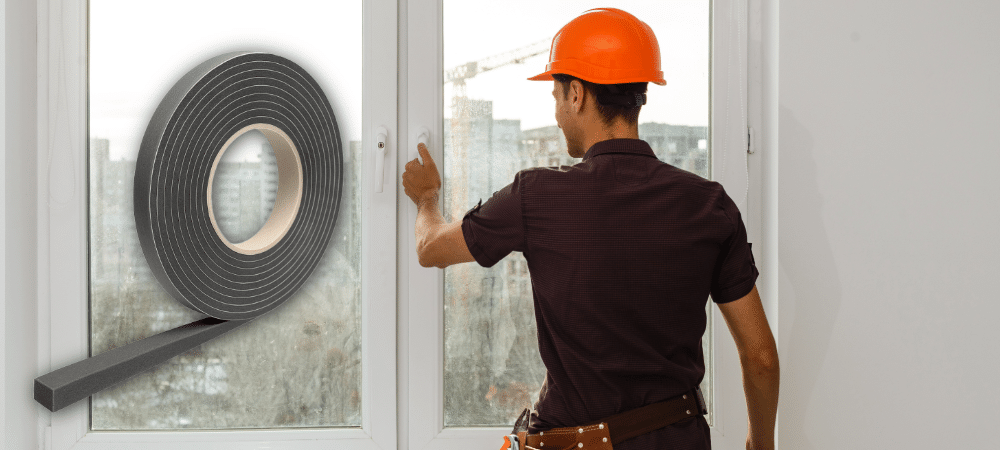 Compriband kozijn aanbrengen