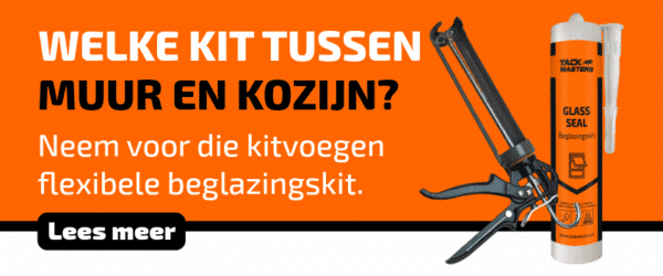 Welke kit tussen kozijn en muur binnen