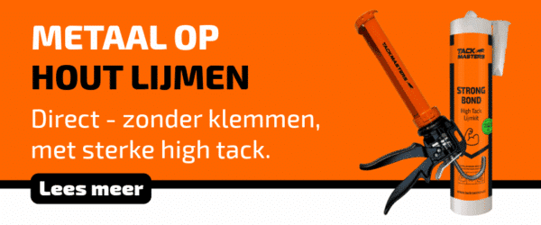 Lijm voor metaal op hout lijmen