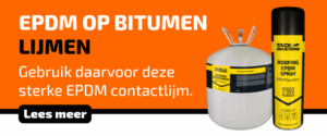 Welke lijm voor epdm op bitumen lijmen