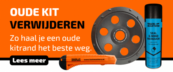 Oude kit verwijderen hoe