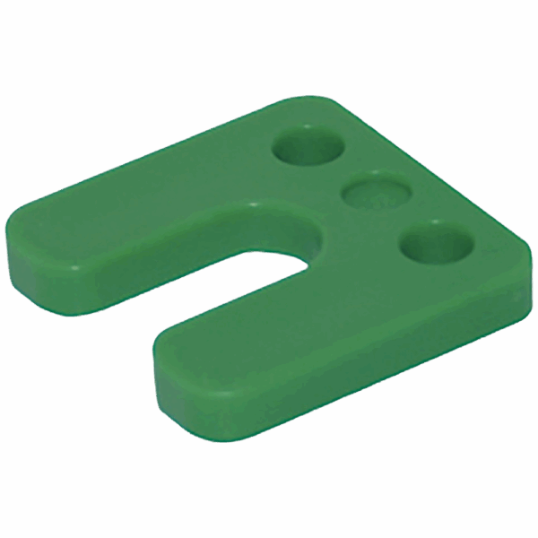 GB drukplaat met sleuf 10 mm