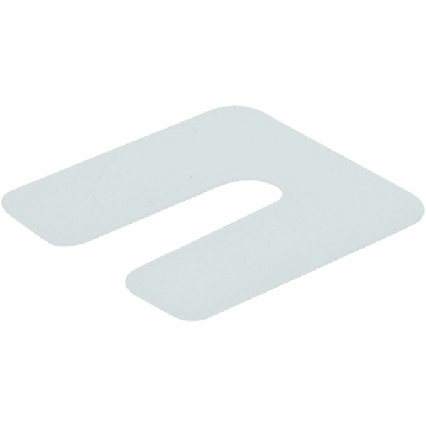 GB uitvulplaat transparant 1 mm