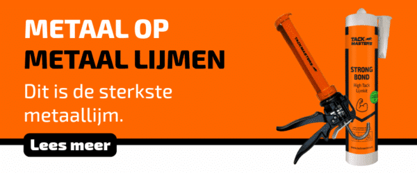 Metaal op metaal lijmen