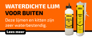 Waterdichte lijm voor buiten