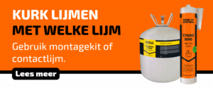 Kurk lijmen met kit of contactlijm
