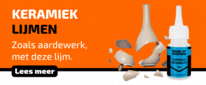 Keramiek en aardewerk lijmen