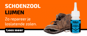 Schoenzool lijmen welke lijm