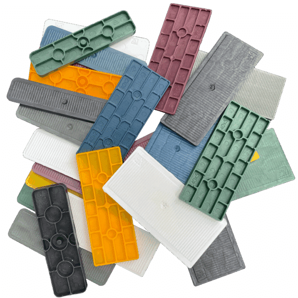 Glasblokjes 24 mm koffer