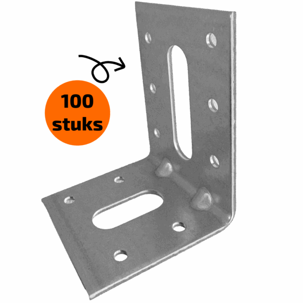 Hoekanker 60 x 80 mm 100 stuks