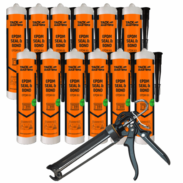 EPDM kit 12x Seal & Bond + kitpistool - Afbeelding 2