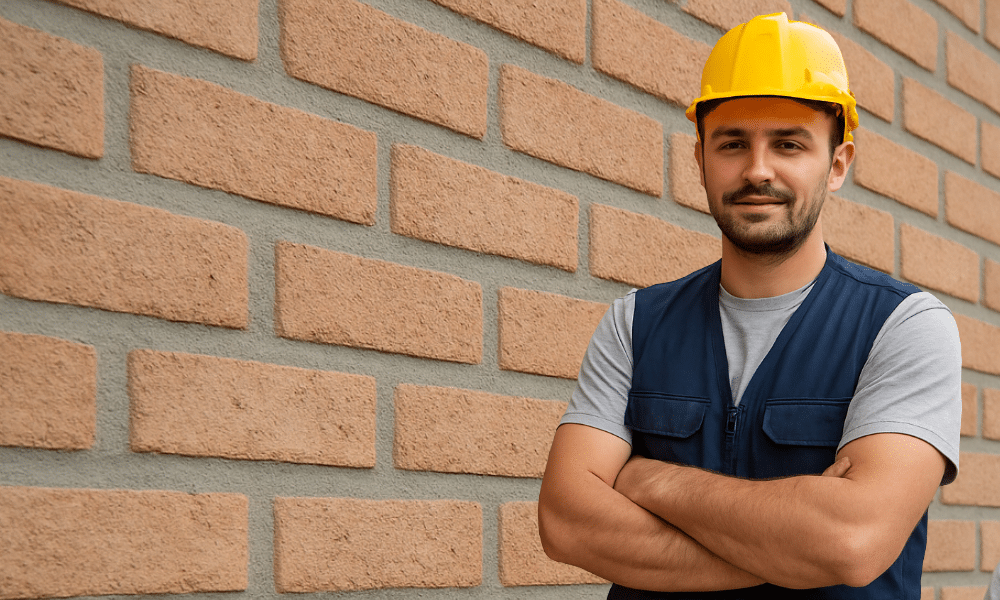 Cement voegen repareren buiten