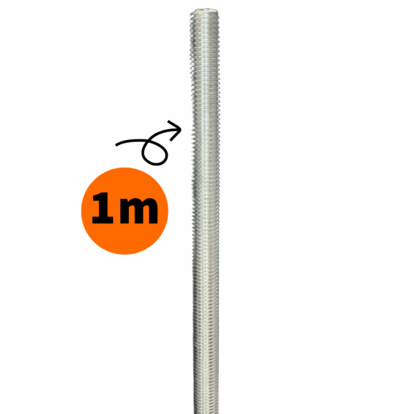 Draadeind verzinkt 4.8 DIN976 - Afbeelding 3