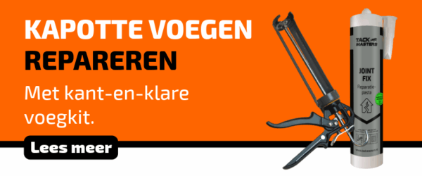 Voegen repareren buitenmuur