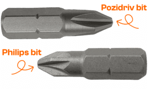 Verschil PH en PZ bitjes